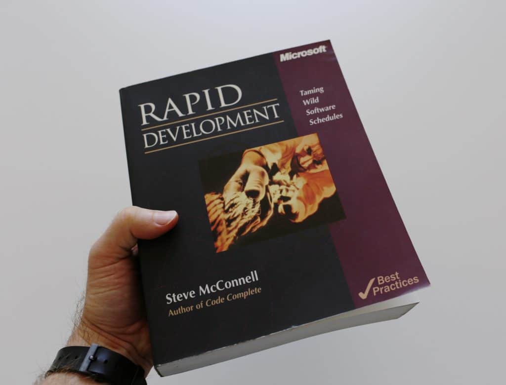 Le livre Rapid Development: Taming Wild Software Schedules