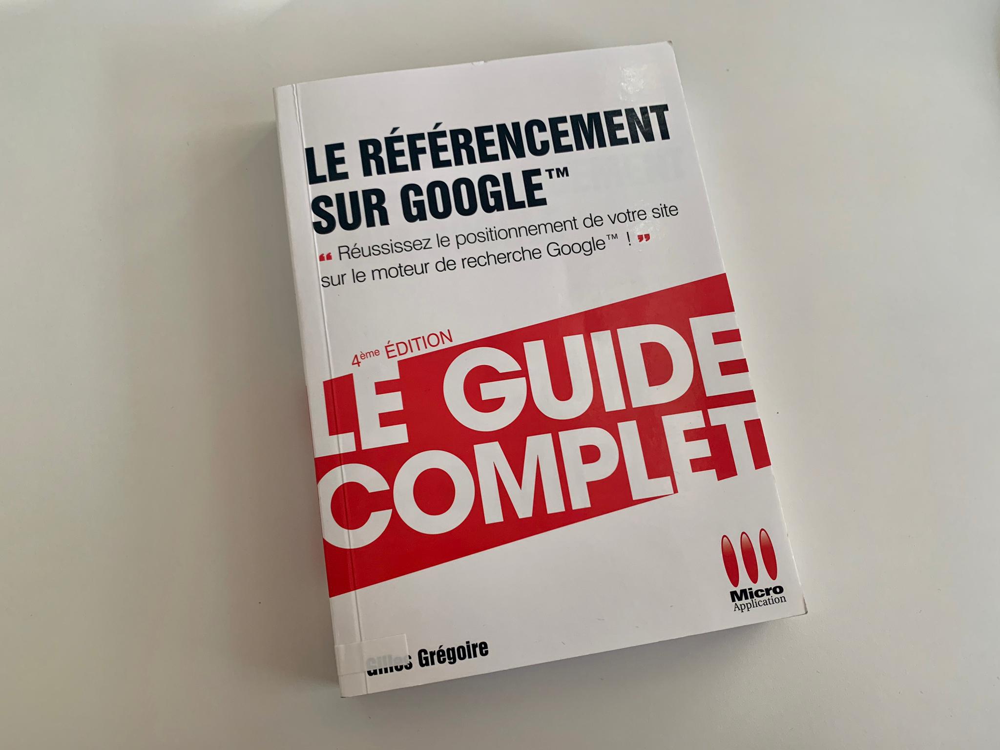 Livre Le référencement sur Google