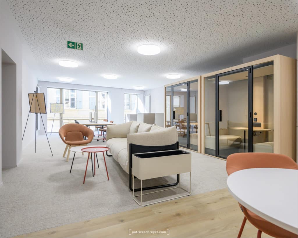 Espace de travail ponctuel Coworkin